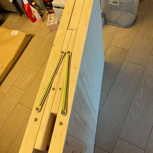 可折疊單人床架