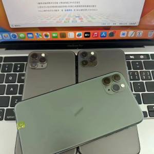 二手現貨 美版/加版 單卡 全原靚機11 pro Max256黑~電🔋85% 11 pro Max256綠~電🔋9...