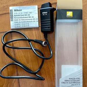 原装尼康MC-30遥控线