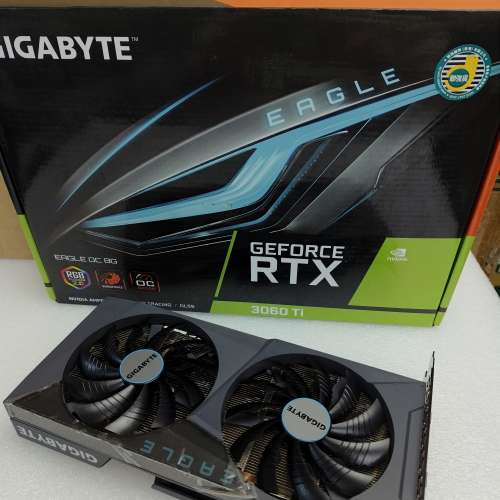 Gigabyte GeForce RTX™ 3060 Ti EAGLE OC 8G (rev. 2.0)