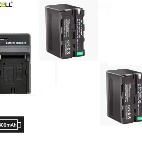 TPCELL NP-F970 L-Series Info-Lithium Battery Pack 代用鋰電池 (7800 mAh)
