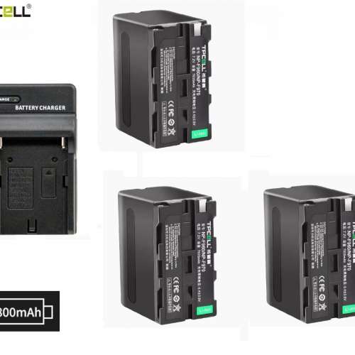 TPCELL NP-F970 L-Series Info-Lithium Battery Pack 代用鋰電池 (7800 mAh)