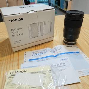 有瑕疵 Tamron 28-75mm F2.8 Di III RXD A036 大光圈鏡頭 (Sony 全片幅 E-Mount，日...