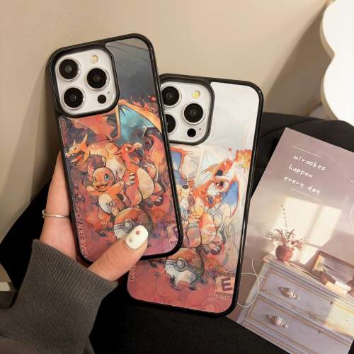 全新現貨 寵物小精靈噴火龍款式 3D裸眼幻影磁吸款 iPhone12~iPhone15promax都有 免...