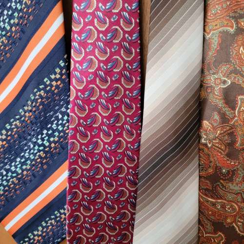 Men's Tie 男裝 領呔 領帶 宴會 返工 襯恤衫西裝 每個單獨出售 Each sold separately