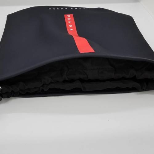 🌸Prada Luna Rossa Blue Pouch 索繩水桶袋