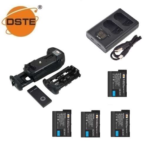DSTE Pro IR Remote MB-D18RC Vertical Battery Grip Set For Nikon D850