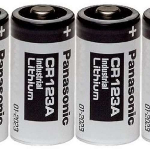 菲林相機專用：PANASONIC CR123A Industrial Lithium Battery 鋰電池 (For CONTAX)