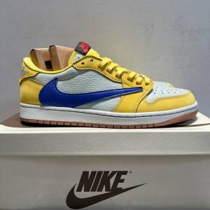 Travis Scott x Jordan Air Jordan 1 Low OG Ganary Yellow 联名款板鞋