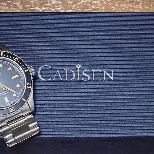 復古潛水錶  38mm 200米防水  Cadisen Retro Vintage Diver