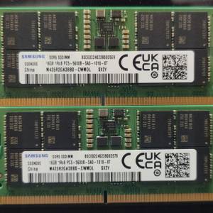 Samsung DDR5-5600 SODIMM 16GBx2