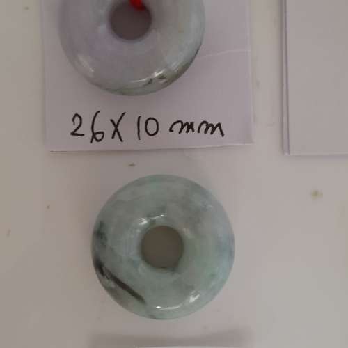 翡翠A玉平安扣，每個250元，兩個起八折，全部六個七折。no.19.7.24