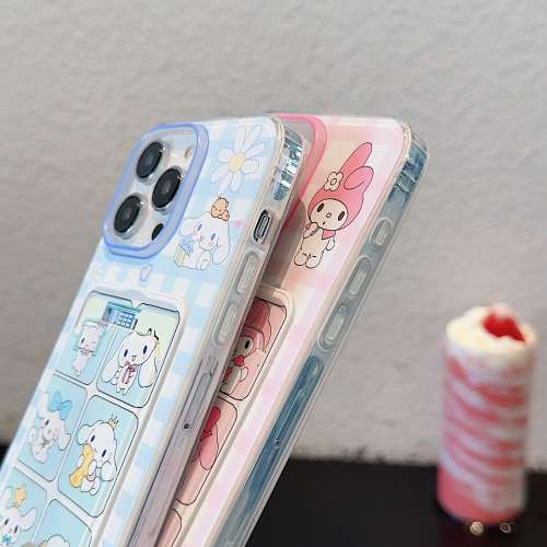 全新現貨 美樂蒂玉桂狗款式 卡包掛繩款 iPhone12~iPhone15promax都有 免費順豐智能...