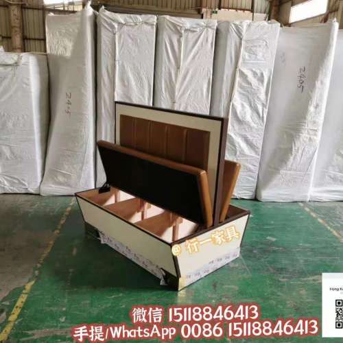 餐廳傢俬訂造，雙面卡位梳化，儲物卡座，餐廰卡位梳化，翻蓋儲物卡位，港式茶餐廳卡...