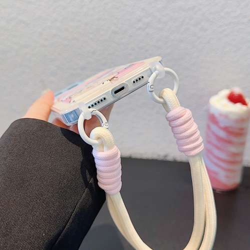 全新現貨 可愛吉伊卡哇款式 卡包掛繩款 iPhone12~iPhone15promax都有 免費順豐智能...