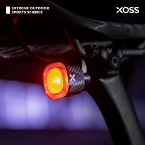 100%New XOSS XR01 Smart Bike Tail Light,IPX6 Waterproof Brake Sensing Rear Light