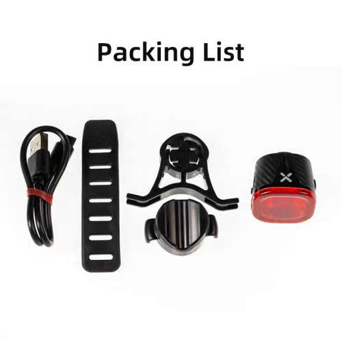 100%New XOSS XR01 Smart Bike Tail Light,IPX6 Waterproof Brake Sensing Rear Light