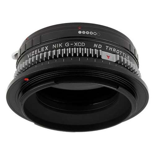 FotoDiox Vizelex ND Throttle Lens Adapter -  Nikon F Mount G To Hasselblad XCD