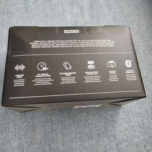 禮物 未拆封 Marshall Emberton Bluetooth Speaker 藍牙喇叭