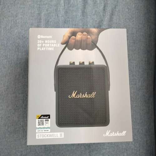 未拆封 Marshall Stockwell II 黑金