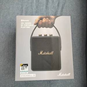 未拆封 Marshall Stockwell II 黑金