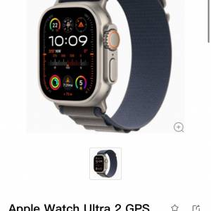 ⚠️不議價❗️Apple Watch Ultra 2 GPS + 流動網路 49毫米 鈦金屬錶殼配登峰手環M
