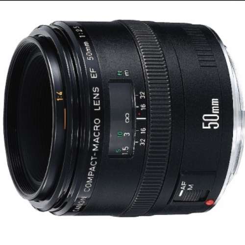Canon EF 50mm f2.5 compact marco