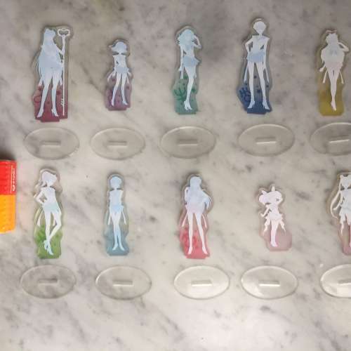 $500 全新 美少女戰士 SailorMoon 戰鬥服版 一套十個 立牌 (紀念版) - 02