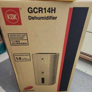 雨季回南潮濕乾衣必備 全新 行單行保一年 KDK 抽濕機 GCR14H
