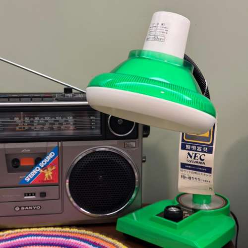 出售 昭和時期 vintage 99.9新NEC座枱燈一箋，100%正常，非常靚仔,款式經典，有意請...