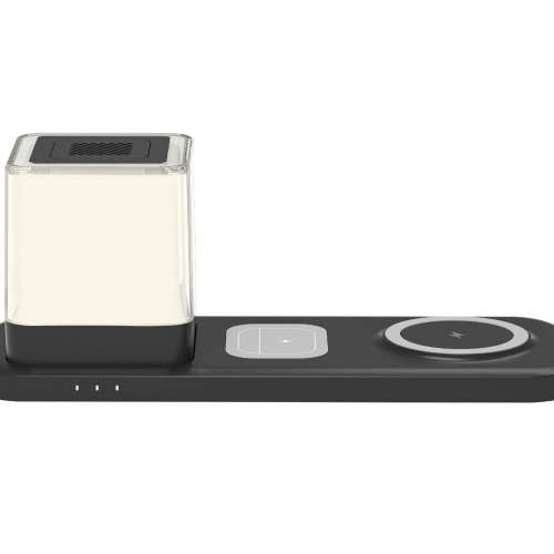 MG WK無線充香熏夜燈磁吸充電蘋果安卓通用氛圍燈手機耳機同時充過充保護觸控操作高...