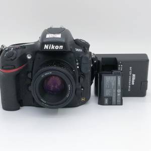 95% New Nikon D800E + 50mm F1.8D 全片幅單反相機套裝, 深水埗門市可購買