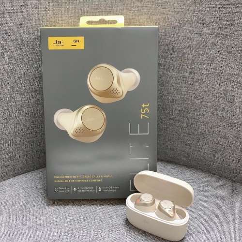 Elite 75t藍牙耳機入耳式5.0降噪耳塞藍牙耳機TWS運動耳機