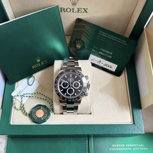 Rolex 勞力士 116500 黑面 黑熊貓迪通拿系列自動機械芯瑞表