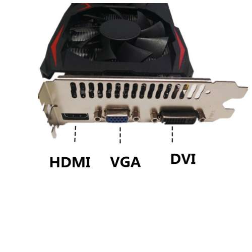 GTX550TI  顯GTX1060臺式機顯卡 1.5GB三接口DDR5高清液晶顯示半高擋板