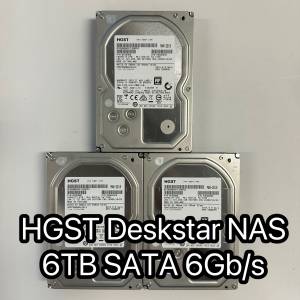 HGST Deskstar NAS 6TB 6Gb/s 7200RPM 128MBCache