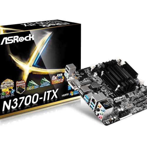 華擎Asrock N3700-ITX 8gb ddr3