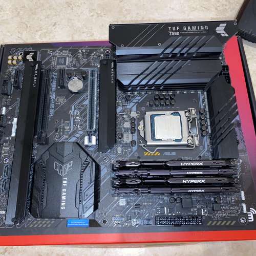 I9 10900k + TUF Z590 WIFI