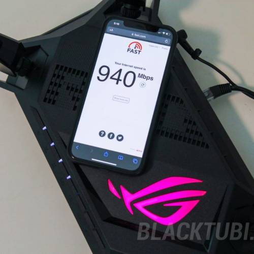 ASUS ROG Rapture GT-AX6000 AX6000 雙頻 WiFi 6 (802.11ax) 無線路由器