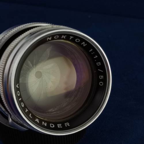 Voigtlander Nokton 50mm F1.5 至尊第四版 with M adapter