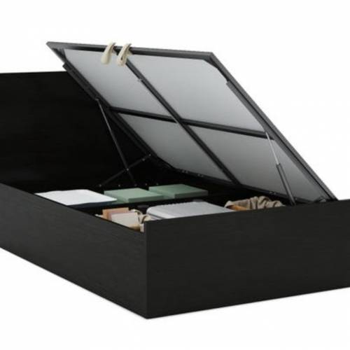 4尺半油壓床 - 白木紋色