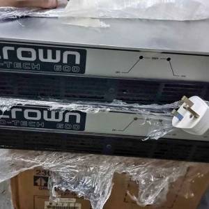 原裝美國CROWN/皇冠 MICRO-TECH 600後級 兩部