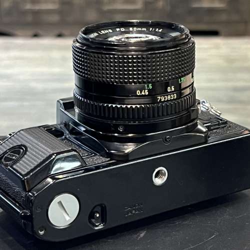 Canon A1 Black w/ FD 50mm F1.4 Lens