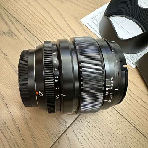 行貨過保 新淨 Fujifilm xf23mm f1.4