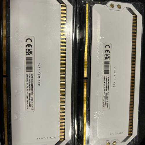 Corsair ddr5 32GB x2 ram