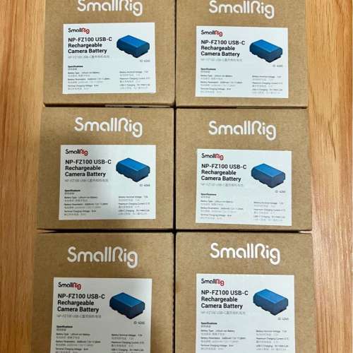 Smallrig FZ100 專用電池🔋 可以一邊充電一邊使用