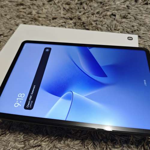 小米 Xiaomi Pad 6石墨灰色 8+128 平板電腦 連配件 not iPad 9成9新無花