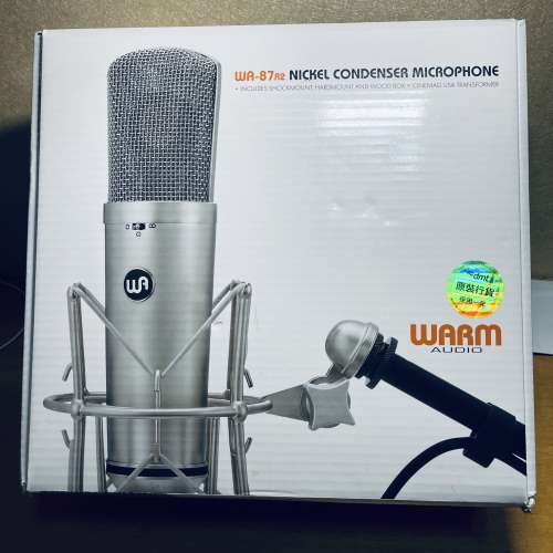 2年保 Warm Audio WA-87 R2 世界級電容錄音咪
