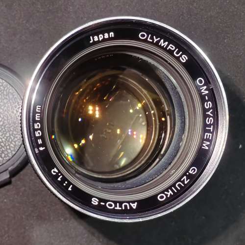 olympus 55/1.2 OM 鱼鳞瞳