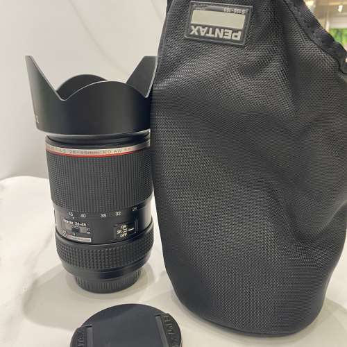 Pentax HD DA645 28-45mm f4.5 lens ed aw sr